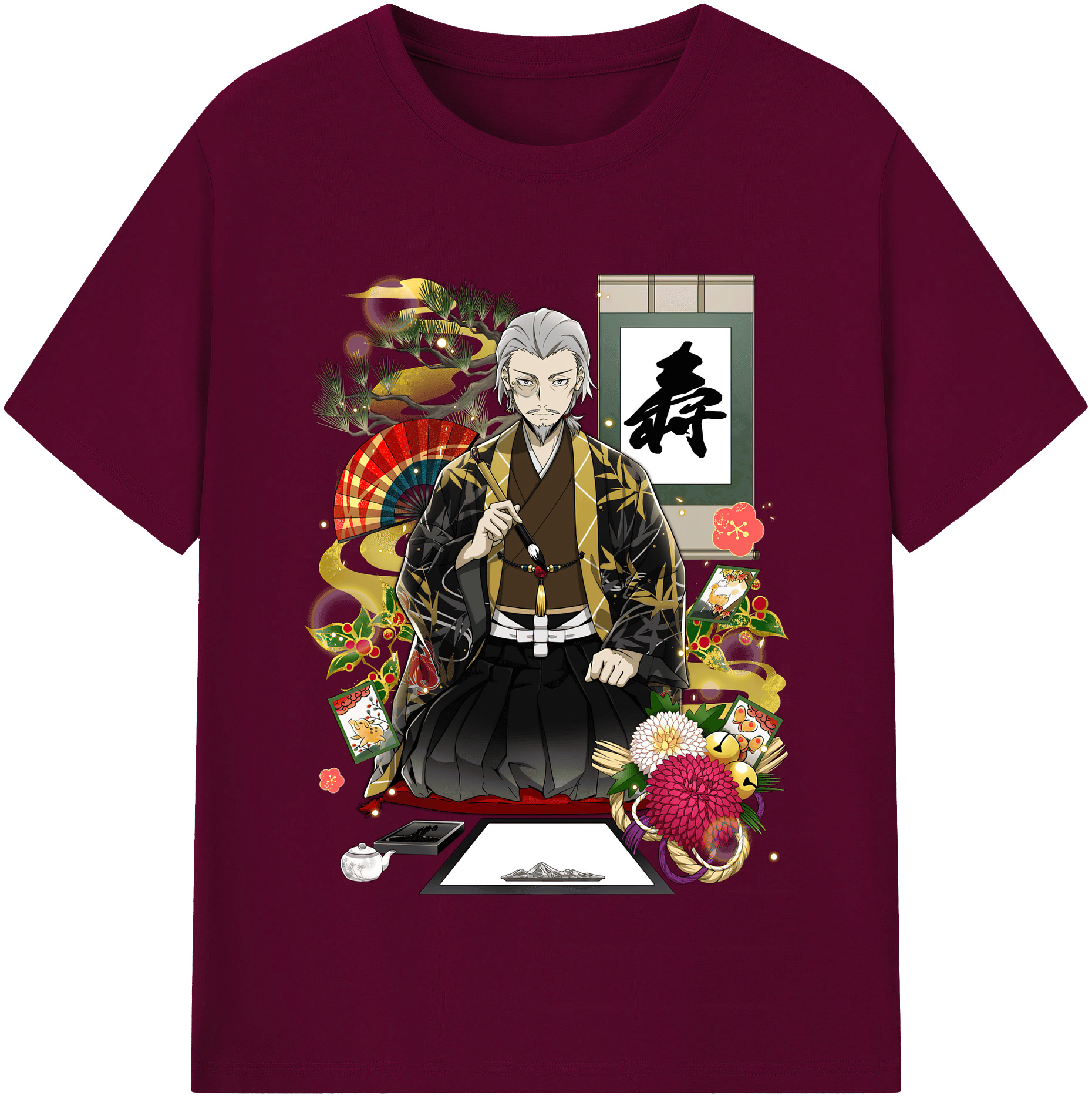 （画像用） 文豪ストレイドッグス Bungo Stray Dogs レディースカジュアルプリントTシャツ（綿100％）